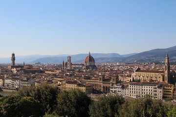 Fototapeta premium Skyline von Florenz