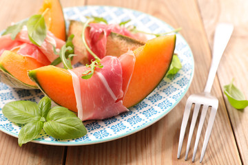 melon and prosciutto