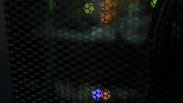 Server hardware in operation