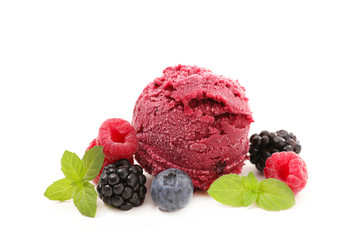 berry ice cream