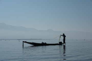 Traditional fisherman