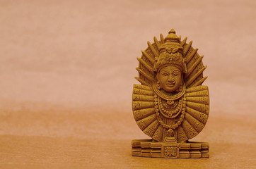 An idol of goddess Ambabai, Pune, Maharashtra