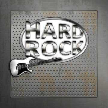 Hard Rock Iron Metal Musical Background