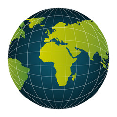 world planet earth icon