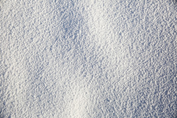 Natural white snow background