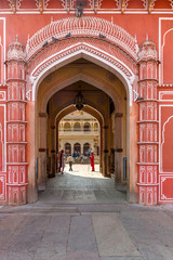 Fototapeta na wymiar Diwan-i-Khas in City Palace of Jaipur, Rajasthan