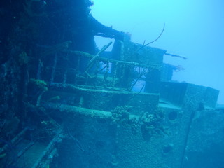 ship wreck Hilma Hooker Bonaire island caribbean sea underwater
