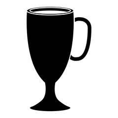 iced delicious coffee icon