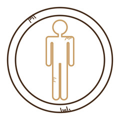 male human figure silhouette