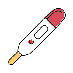 pregnancy test isolated icon