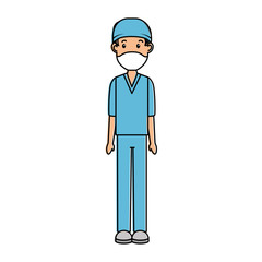 surgeon doctor avatar character icon