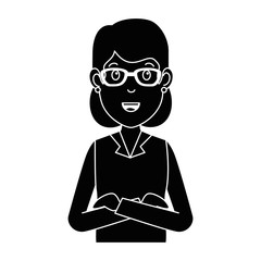woman doctor avatar character icon
