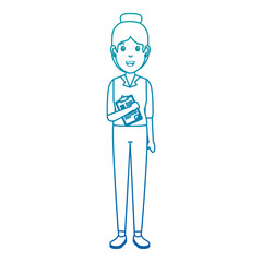 woman doctor avatar character icon