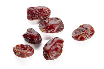 date fruit isolated on white