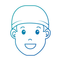surgeon doctor avatar character icon vector illustration design