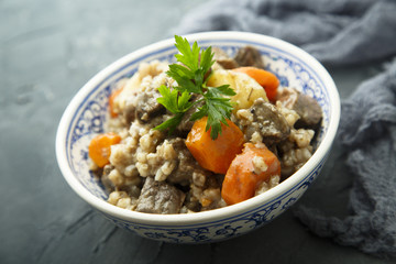 Traditional Irish stew
