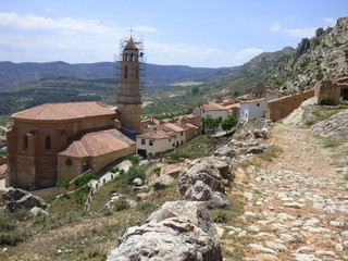 Castellote, pueblo de Teruel situado en la comarca turolense del Maestrazgo, en España.