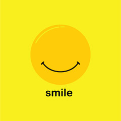 Smile Vector Template Design