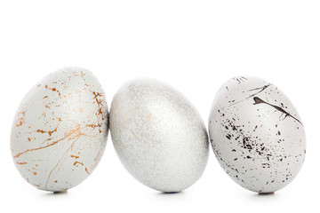 easter background. isolated on white