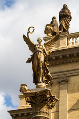 Concert and gallery building Rudolfinum in Prague, Czech Republic