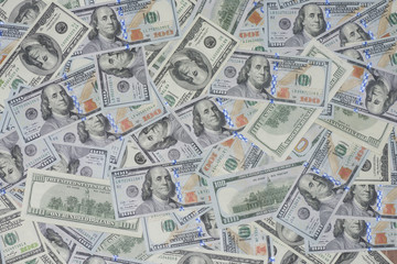 100 US Dollars banknotes (old and new sample)