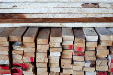 Texture block wood lumber for construction.