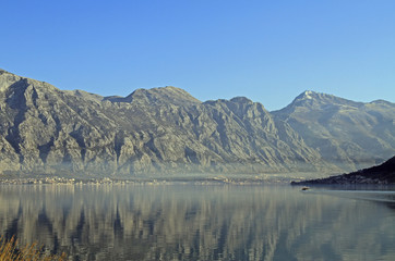 Fototapeta premium the Bay of Kotor in Montenegro