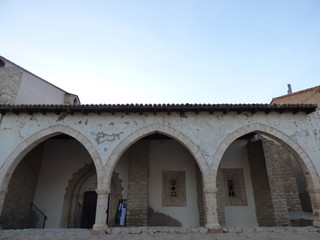 Fototapeta na wymiar Cantavieja, pueblo de Teruel en la comunidad autónoma de Aragón (España) comprende Casas de San Juan, Solana, Umbría y Vega