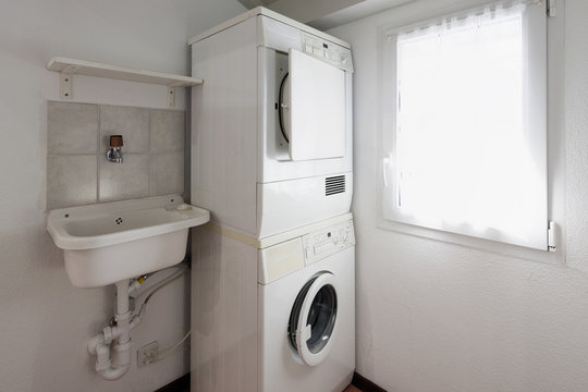 Laundry with washer and dryer