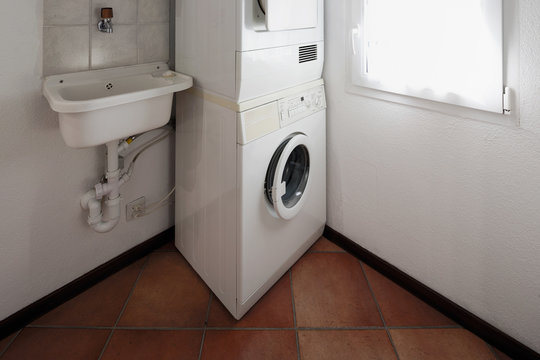 Laundry with washer and dryer