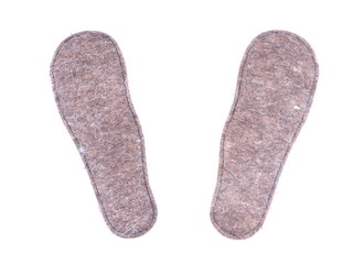 insole for shoes on a white background