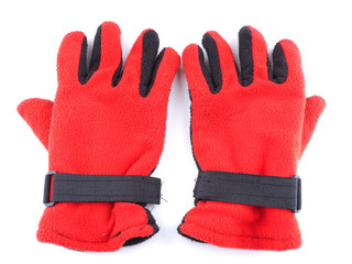 gloves on a white background