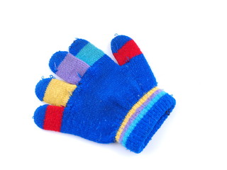 gloves on a white background