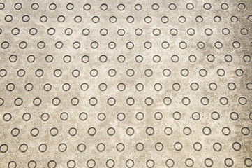 滑り止めのついたコンクリートの道路