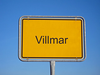 ortseingangsschild villmar