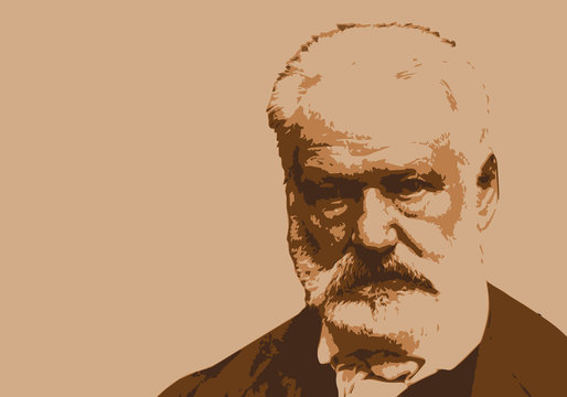 Victor Hugo - écrivain - portrait - personnage historique - littérature - panthéon - personnage célèbre