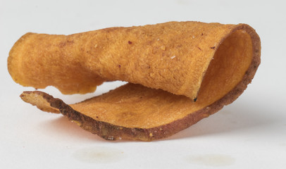 Root vegetable crisps