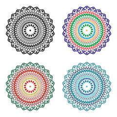 Mandala color set