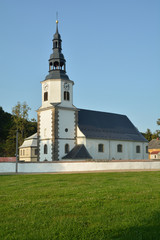 White Church over Nisa St. Nicholas