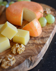 Cheese close-up