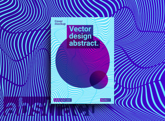 Templates designs with abstract background and trendy vibrant colors. Abstract vector background. Design for brochures, posters, covers, banners. - obrazy, fototapety, plakaty