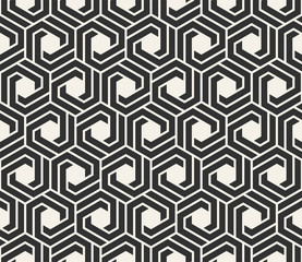 Vector seamless pattern. Modern stylish abstract texture. Repeating geometric tiles