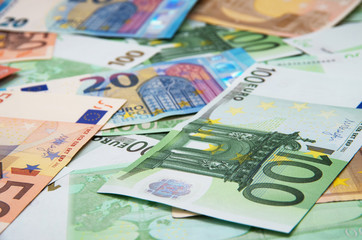 Euro Money Banknotes