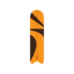 Isolated surfboard image