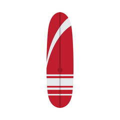Isolated surfboard image