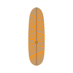 Isolated surfboard image