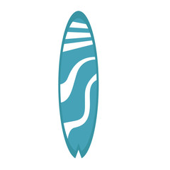 Isolated surfboard image