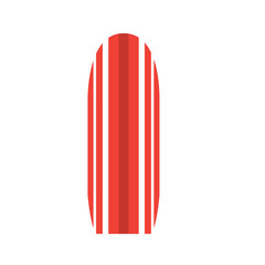 Isolated surfboard image