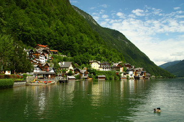 Fototapeta premium Hallstatt houses