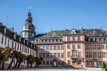 Fototapeta na wymiar Siegen-Wittgenstein Schloss in Bad Berleburg